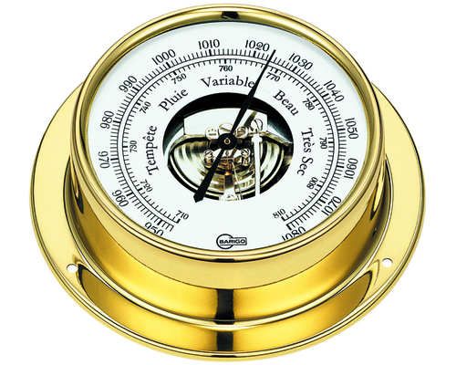 BARIGO Tempo S baromètre laiton 70 mm Barigo BARIGO Tempo S baromètre laiton 70 mm Barigo