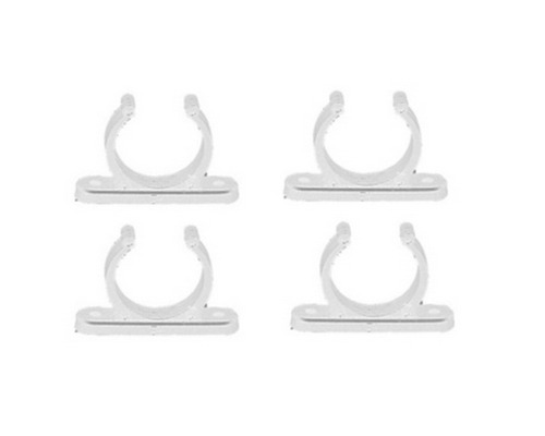 BIGSHIP Pinces support Ø15mm blanches les 4 BigShip BIGSHIP Pinces support Ø15mm blanches les 4 BigShip