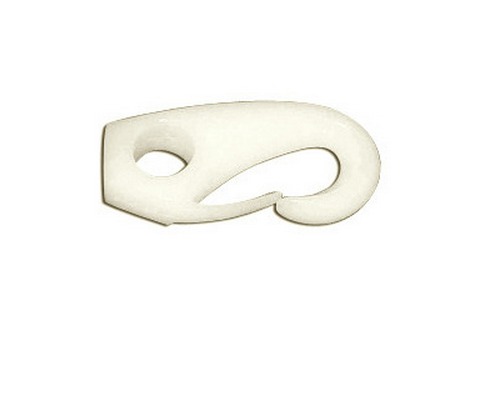 BIGSHIP Mousquetons plastique blanc Ø8mm les 2 BigShip BIGSHIP Mousquetons plastique blanc Ø8mm les 2 BigShip