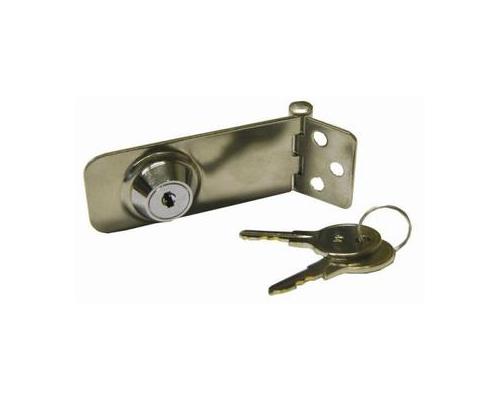 BIGSHIP Charnière à clé en inox 80x30 fermée BigShip