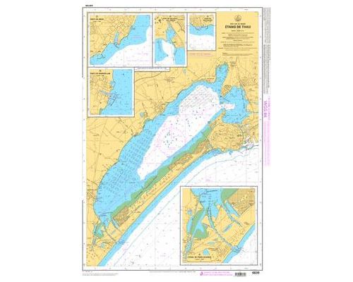 SHOM L6839 Etang de Thau Shom SHOM L6839 Etang de Thau Shom
