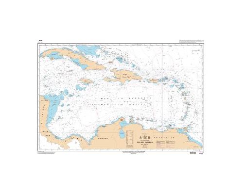 SHOM 6898 à plat Mer des Caraïbes Shom SHOM 6898 à plat Mer des Caraïbes Shom