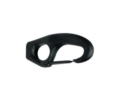 BIGSHIP Mousquetons plastique noir Ø6mm les 2 BigShip