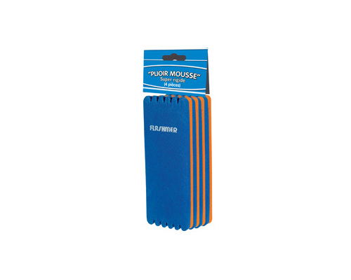 FLASHMER Plioir mousse bicolores 55x150mm les 4 Flashmer FLASHMER Plioir mousse bicolores 55x150mm les 4 Flashmer