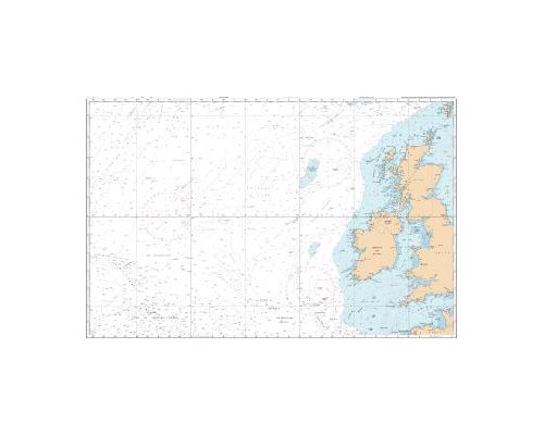 SHOM 6618 à plat Attérage ouest des iles britaniques Shom SHOM 6618 à plat Attérage ouest des iles britaniques Shom