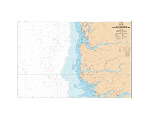 SHOM 7389 à plat Du fleuve Saloum à Ilhéu de Caiò Shom SHOM 7389 à plat Du fleuve Saloum à Ilhéu de Caiò Shom