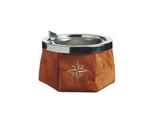 MARINE BUSINESS Cendrier daim camel avec couvercle Marine Business MARINE BUSINESS Cendrier daim camel avec couvercle Marine Business