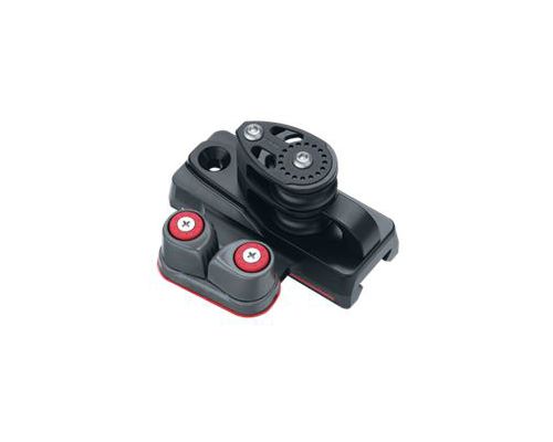 HARKEN Paire embouts rail CB BB à réa double/taquet/pt fixe Harken