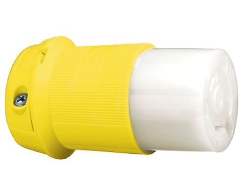 HUBBELL Fiche femelle etanche 32A CE jaune Hubbell