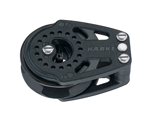 HARKEN Poulie Carbo 40 mm Ratchet à plaquer Harken HARKEN Poulie Carbo 40 mm Ratchet à plaquer Harken