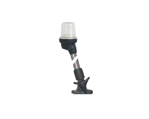 LALIZAS Feu tout horizon noir sur hampe rabattable 64cm Lalizas LALIZAS Feu tout horizon noir sur hampe rabattable 64cm Lalizas
