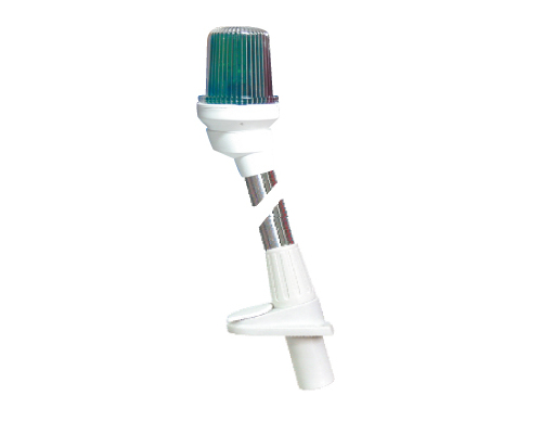 LALIZAS Feu tricolore blanc sur hampe amovible 54cm Lalizas
