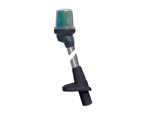 LALIZAS Feu tricolore noir sur hampe amovible 54cm Lalizas LALIZAS Feu tricolore noir sur hampe amovible 54cm Lalizas
