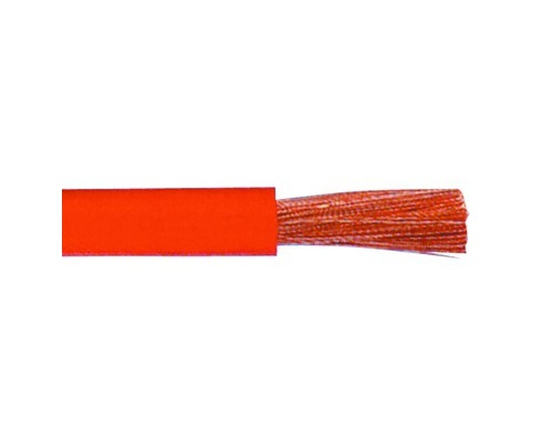 Câble électrique souple 50mm² rouge - le m NAVEO Câble électrique souple 50mm² rouge - le m NAVEO