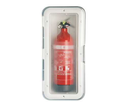 NUOVA RADE Boitier blanc pour extincteur 1kg + porte transpa Nuova Rade