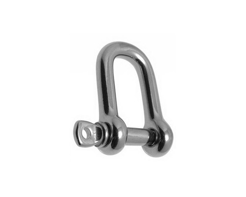 BIGSHIP Manille Forgée inox axe imperdable Ø6mm BigShip BIGSHIP Manille Forgée inox axe imperdable Ø6mm BigShip