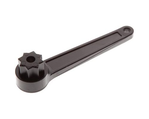 FORESTI Clé de nable étoile fibre de verre noire 100mm-VRAC- Foresti Suardi