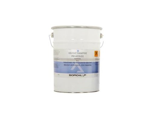 SOROMAP Gelcoat blanc paraffine accéléré 5kg Soromap SOROMAP Gelcoat blanc paraffine accéléré 5kg Soromap