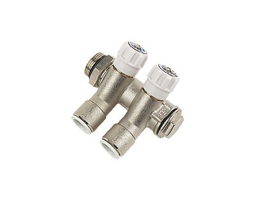 JOHN GUEST Distributeur laiton 3/4 x 2 voies Ø15mm JOHN GUEST JOHN GUEST Distributeur laiton 3/4 x 2 voies Ø15mm JOHN GUEST