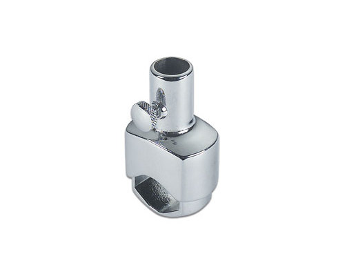 FORESTI Support balcon laiton chromé pour hampe Ø20mm Foresti Suardi FORESTI Support balcon laiton chromé pour hampe Ø20mm Foresti Suardi