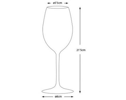 MARINE BUSINESS PARTY COLORS Verre à vin les 6