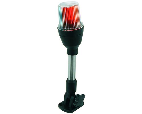 Feu tricolore sur hampe rabattable 23cm BigShip Feu tricolore sur hampe rabattable 23cm BigShip