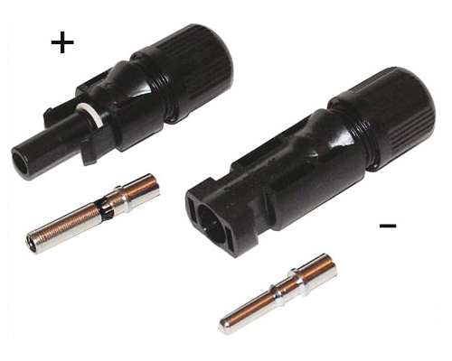 GALIX Solar connector pair MC4, 1x Male/1x Female Victron