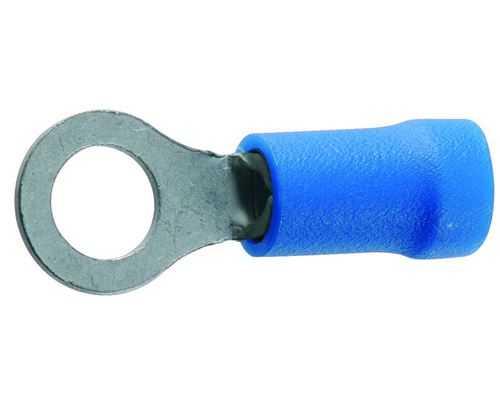 Cosses oeillet Ø10 bleu les 10 Cosses oeillet Ø10 bleu les 10