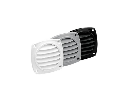 BIGSHIP Grille aeration plastique ronde blanche Ø85 mm BigShip BIGSHIP Grille aeration plastique ronde blanche Ø85 mm BigShip
