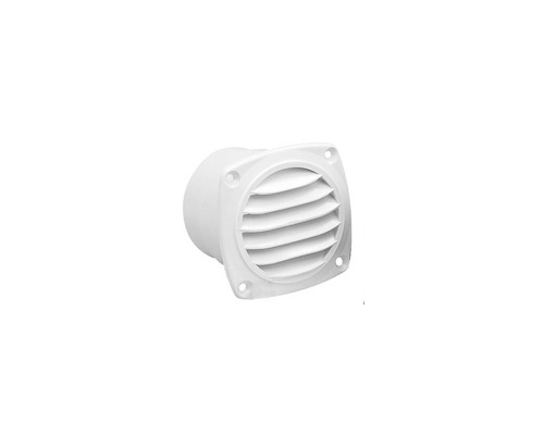 NUOVA RADE Grille aeration plastique blanche avec manchon Ø7 Nuova Rade NUOVA RADE Grille aeration plastique blanche avec manchon Ø7 Nuova Rade