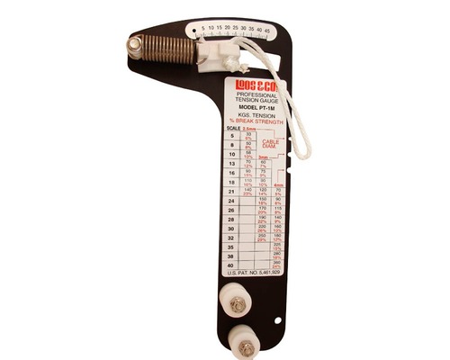 LOOSBEE Tensiomètre professionnel pour câbles ø 5 à 7mm Loos & Co