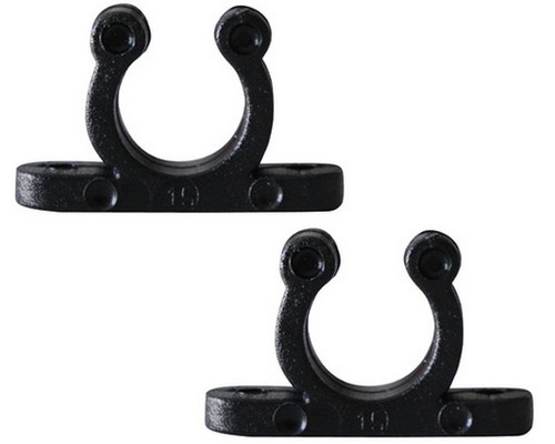 BIGSHIP Pinces support Ø25mm noir les 2 BigShip BIGSHIP Pinces support Ø25mm noir les 2 BigShip