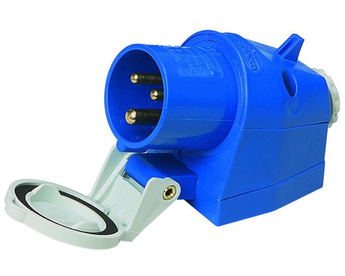 BALS Socle P17 mâle 230V-16A 2P+T - VRAC - Bals BALS Socle P17 mâle 230V-16A 2P+T - VRAC - Bals