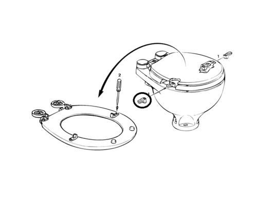 RM69 Arrêts de cuvette