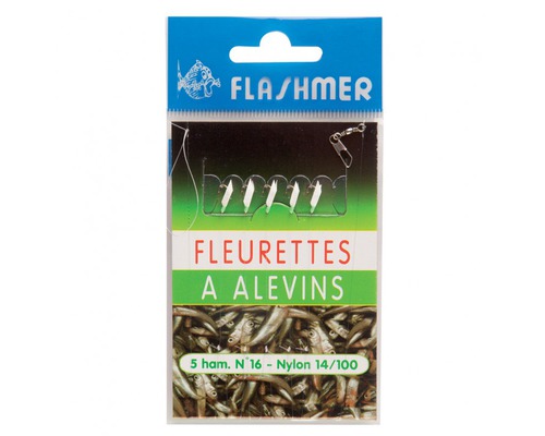 FLASHMER Bas de ligne Fleurettes à alevins Flashmer