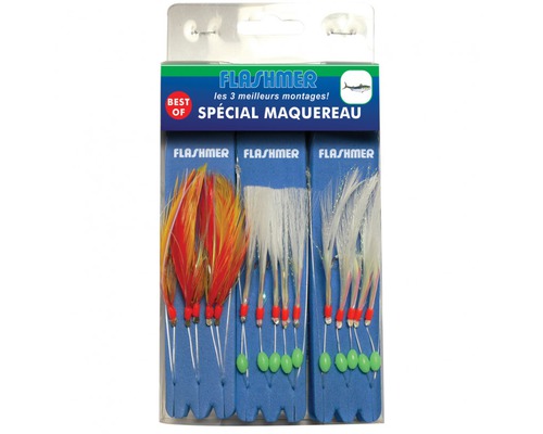 FLASHMER Bas de ligne Kit Special Maquereau Flashmer FLASHMER Bas de ligne Kit Special Maquereau Flashmer