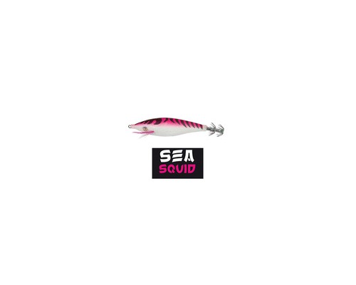 FLASHMER Turlutte sea squid calmarette 100mm tissu rose Flashmer FLASHMER Turlutte sea squid calmarette 100mm tissu rose Flashmer