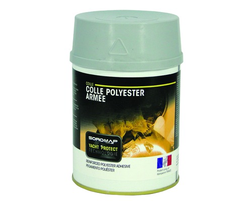 SOROMAP Colle polyester armé 0,75L + catalyseur Soromap SOROMAP Colle polyester armé 0,75L + catalyseur Soromap