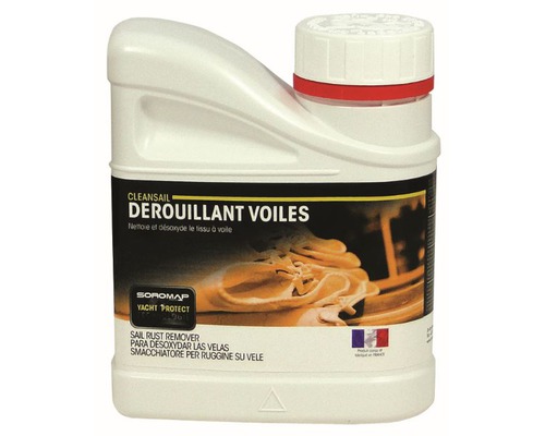 SOROMAP Nettoyant dérouillant pour voiles 0,5L Soromap SOROMAP Nettoyant dérouillant pour voiles 0,5L Soromap