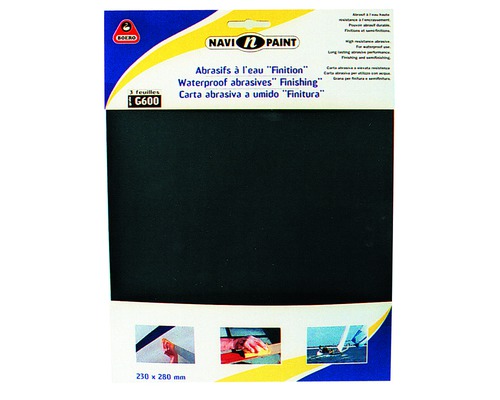 Abrasif feuille à eau 230x230 g 1000 les 3
