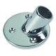FORESTI Support plat pont laiton chromé pour hampe Ø22mm/60° Foresti Suardi