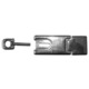 BIGSHIP Charnière à cadenas + anneau pivotant 89x32mm BigShip