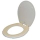 JABSCO Abattant cuvette compacte bois avec charnières