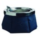 MARINE BUSINESS Cendrier bleu avec couvercle Marine Business