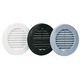 NUOVA RADE Grille aeration plastique ronde grise Ø76 mm Nuova Rade