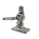 GLOMEX RA116SS Embase plat pont chrome 2 axes Glomex