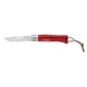 OPINEL Couteau baroudeur n°08 rouge Opinel