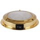 Plafonnier LED laiton Ø ext. 110mm Ø verre 93mm Aucune