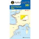 NAVICARTE Carte n°501 Saint Raphaël - Nice Navicarte