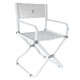 TREM Fauteuil pliant Candia blanc Trem